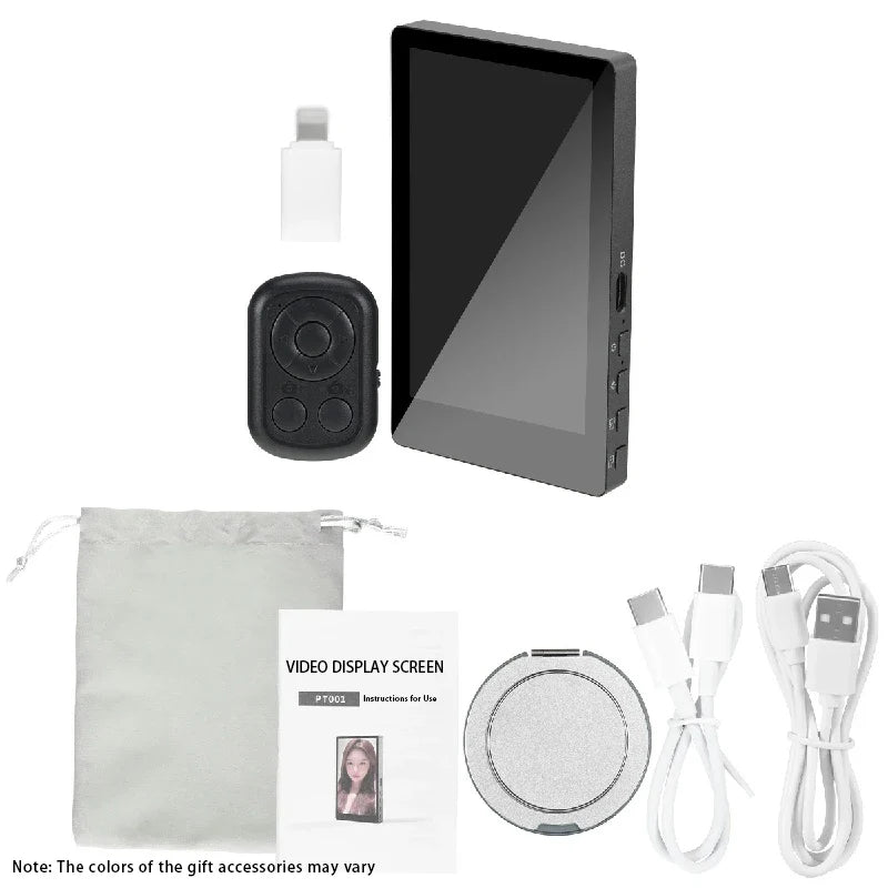 Support magnétique pour téléphone, moniteur pour vlog, selfie, écran, clip de fixation, caméra arrière, pour selfie, vlog, diffusion en direct, TK