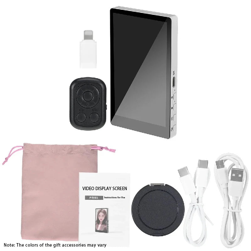 Support magnétique pour téléphone, moniteur pour vlog, selfie, écran, clip de fixation, caméra arrière, pour selfie, vlog, diffusion en direct, TK